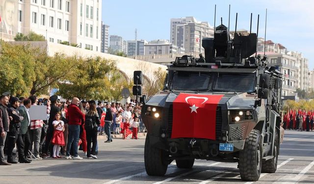 Kahramanmaraş 29 Ekim Cumhuriyet Bayramını coşkuyla kutladı