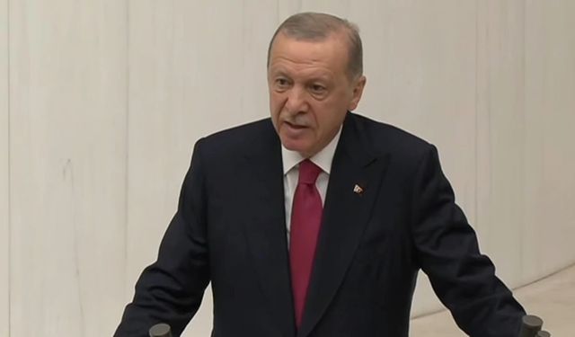 Erdoğan'dan Meclis kürsüsünde çarpıcı sözler