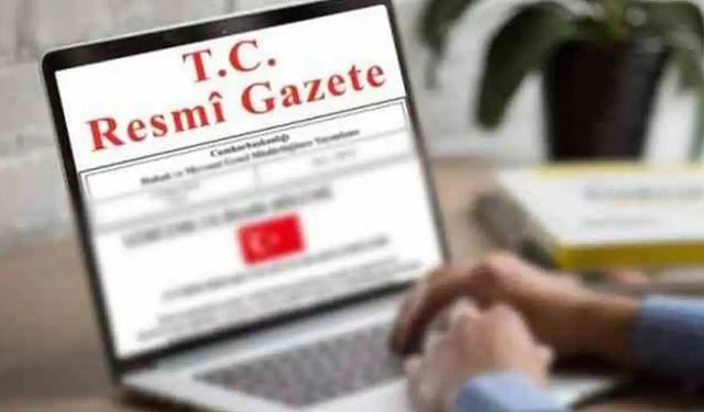 Yargıda yapılan atamalar Resmi Gazete’de