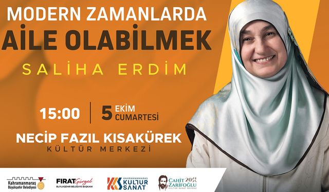 Saliha Erdim, “Modern Zamanda Aileyi” Anlatacak