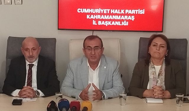 CHP Mlletvekili Ali Öztunç'tan sert sözler! "Sayın Cumhurbaşkanı, Kahramanmaraş’a gelecekmiş, yine bir şov yapacak"