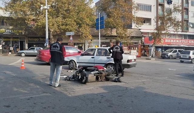 Kahramanmaraş'ta kaza! Motosiklet sürücüsü hayatını kaybetti