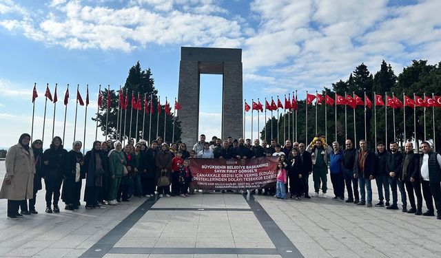 Şehit yakınları ve gaziler tarihi mekanları ziyaret etti