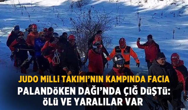 Palandöken Dağı'nda çığ düştü: Ölü ve yaralılar var