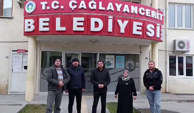 Çağlayancerit Belediyesi’nden 13 İşçi İşten Çıkarıldı