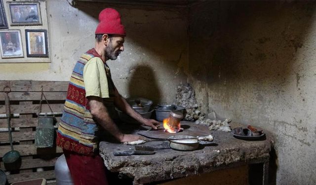 Kahramanmaraş’ın 40 yıllık kalaycısı