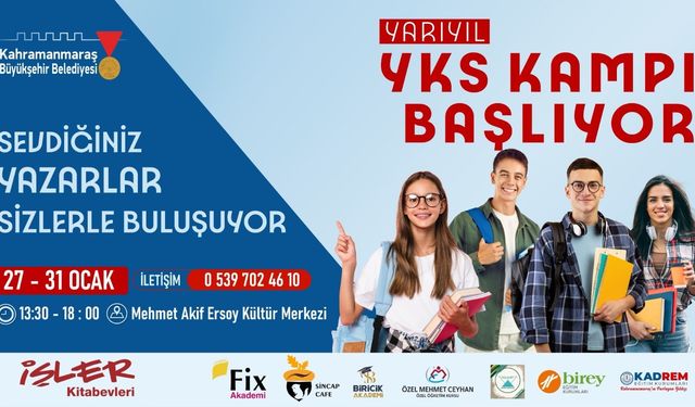 Büyükşehir’in YKS Kampı Pazartesi Günü Matematik ile Başlıyor!