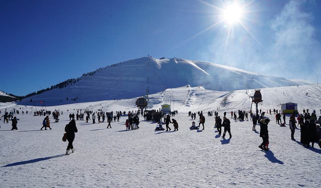 Yeni Yılın İlk Gününde Yedikuyular’a İnsan Akını