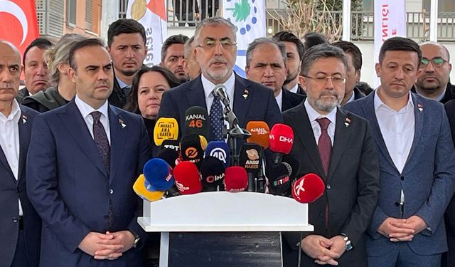 Bakanlar Kahramanmaraş'ta Konuştu