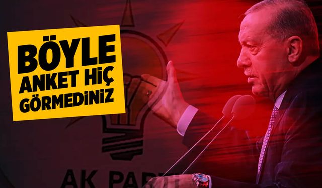 "Erdoğan'sız AK Parti"nin oyları eriyor, CHP'yle fark iki katından fazla! Adaylık tartışmaları alevlenecek...