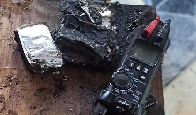 Kahramanmaraş’ta Şarjdaki Telefonun Bataryası Patladı