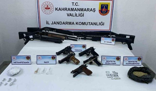Kahramanmaraş’ta Aranan 101 Şüpheli Tutuklandı
