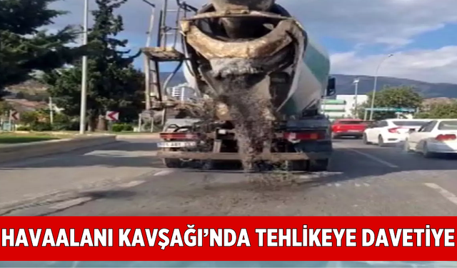 Yola Beton Dökerek İlerleyen Mikser Sürücüsüne Ceza Yağdı