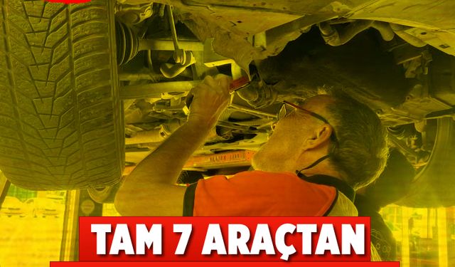 Tam 7 araçtan parça birleştirip bir otomobil yaptılar