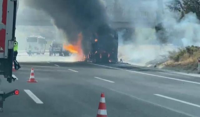 Faciadan dönüldü: Şoför 34 yolcuyu son anda kurtardı