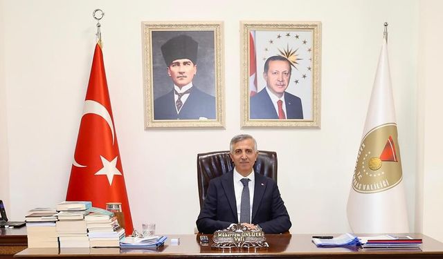 Valimiz Mükerrem Ünlüer’in 29 Ekim Cumhuriyet Bayramı Mesajı