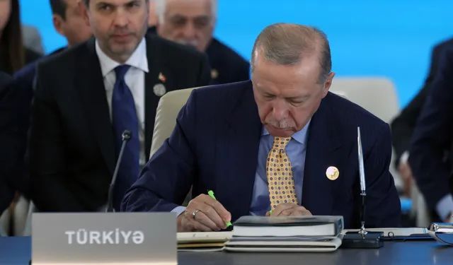 Cumhurbaşkanı Erdoğan, Türk Devletleri Teşkilatı 12. Zirvesi'nde!