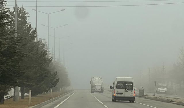 Göksun'da sis alarmı!