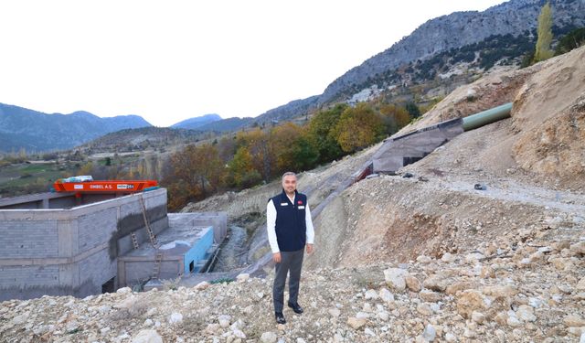 Onikişubat’ın enerji devrimi: Kumarlı HES’te son viraja girildi