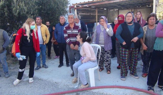 Yürek yakan yangın: 2 Küçük çocuk can verdi