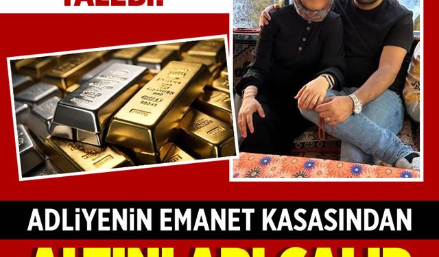 Emanet kasasından kilolarca altın ve gümüş çalıp İngiltere’ye kaçan şüpheli hakkında kırmızı bülten talebi