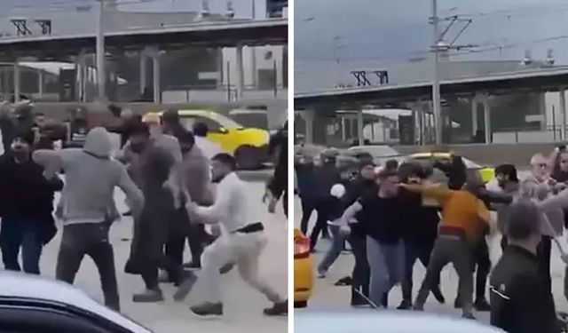 Bursa’da orta çağ savaşı gibi kavga! Kask miğfer, sopa kılıç oldu