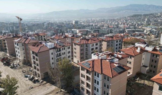 Kahramanmaraş'ta eski mahalleler yerinde dönüşümle ayağa kalkıyor! Örnek daireler ortaya çıktı