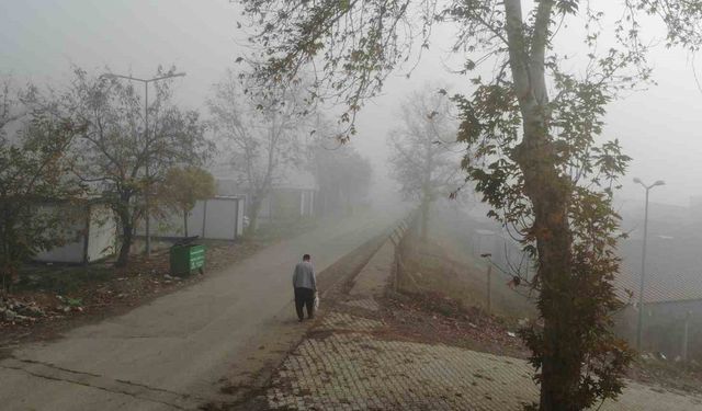 Kahramanmaraş’ta sabah sisi görsel şölen oluşturdu