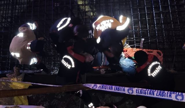 Kahramanmaraş'ta 6 metrelik çukura düşen şahıs itfaiye ekiplerince kurtarıldı