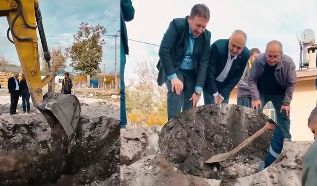 Kahramanmaraş'ta skandal görüntüler! Mozaik araması mı, harabe çalışması mı?