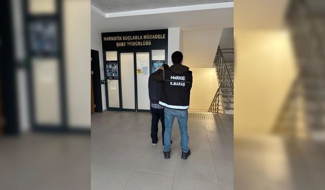 Kahramanmaraş’ta uyuşturucu taciri suçüstü yakalandı