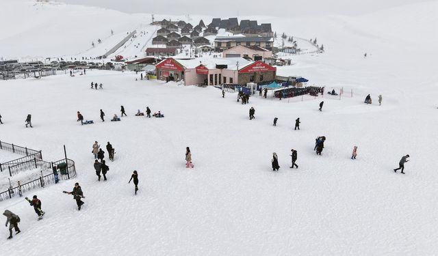 Kar manzarası, adrenalin ve aile keyfi: Yedikuyular