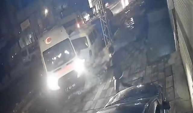 Gaziantep’te gizli buzlanma nedeniyle ambulans kaza yaptı!