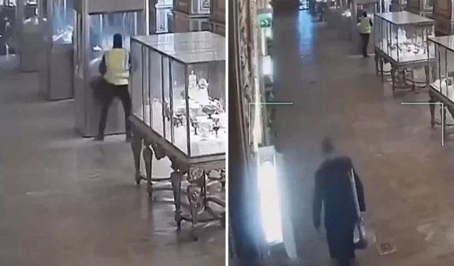 Louvre Müzesi’nde 88 milyon euroluk soygunun yeni görüntüleri ortaya çıktı