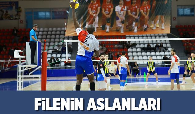 Filenin Aslanları Tarih Yazdı: Onikişubat Efeler Ligi’nde