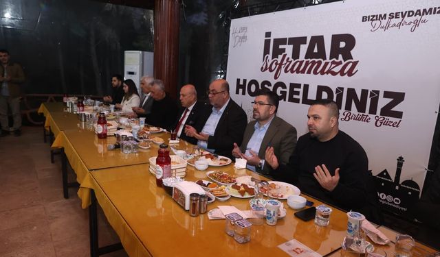 Dulkadiroğlu’nda ASKF iftarı:Başkan Akpınar sapor camiasıyla buluştu