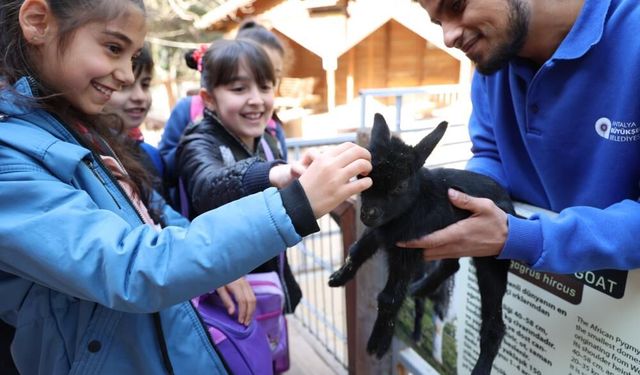 Doğal Yaşam Parkı’nda unutulmaz gün: Öğrenciler yaban hayatıyla tanıştı