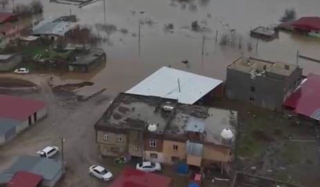 Kocaköy’de sağanak felaketi: Evleri su bastı