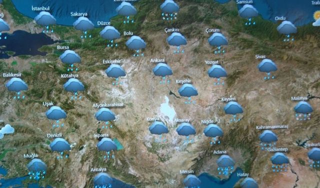 Bayram'da Türkiye geneli yağmur bekleniyor!