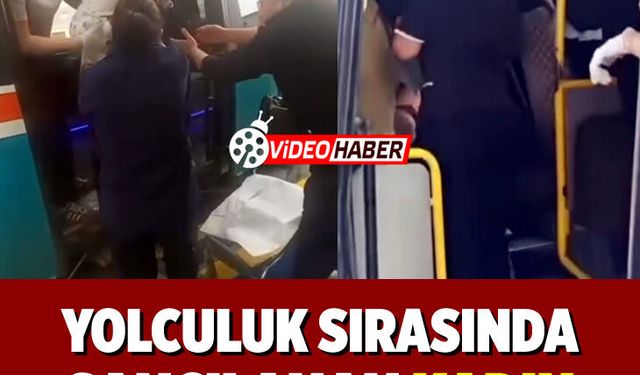 Yolculuk sırasında sancılanan kadın dolmuşta doğurdu!