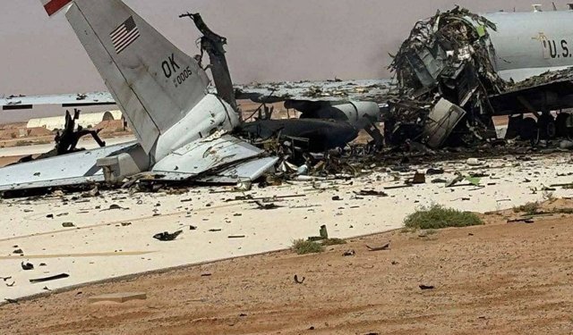 İran'da vurulan E-3 Sentry'nin görüntüleri ortaya çıktı!