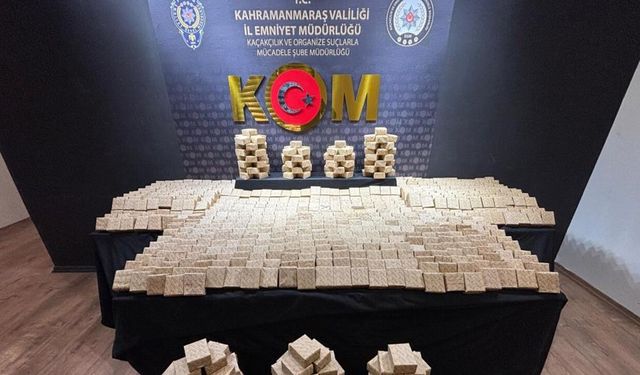 Kahramanmaraş’ta narkotik ve kaçakçılık operasyonu düzenlendi