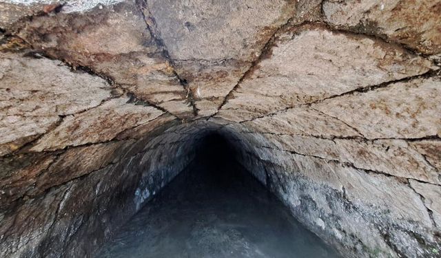 Türkiye’de başka bir örneği yok! Roma dönemine ait su kanalı ortaya çıktı