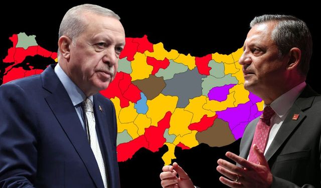 Bu anket çok konuşulur: İşte son yerel seçime göre el değiştiren illerimiz