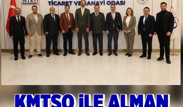 KMTSO ile Alman uluslararası işbirliği kurumu arasında stratejik iş birliği