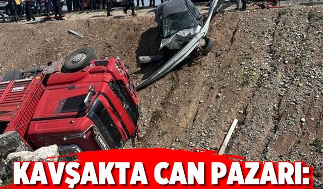 Kavşakta can pazarı: 20 yaşındaki genç hayatını kaybetti
