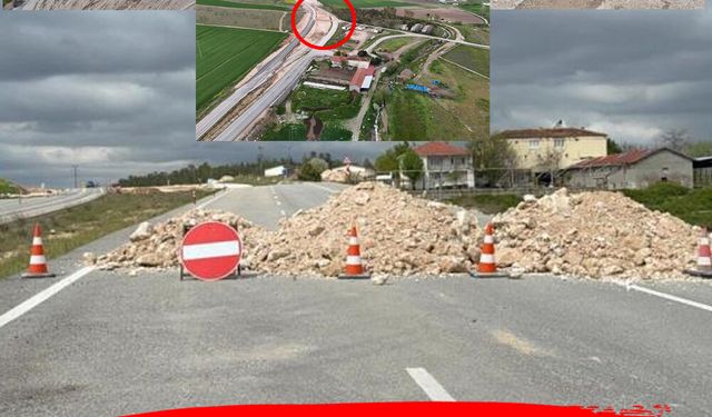 Hayvanlar ve bahçe var, ama köye girip çıkamıyoruz