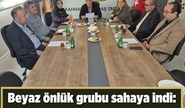 Beyaz Önlük Grubu sahaya indi: “Artık zaman yok”