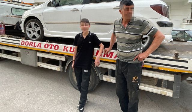 Karaman’da polisten kaçan 13 yaşındaki sürücünün annesine 40 bin lira ceza kesildi