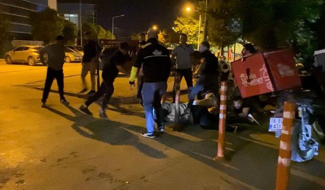 Sokak ringe döndü yumruklar havada uçuştu 5 yaralı